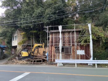 平屋木造家屋解体工事